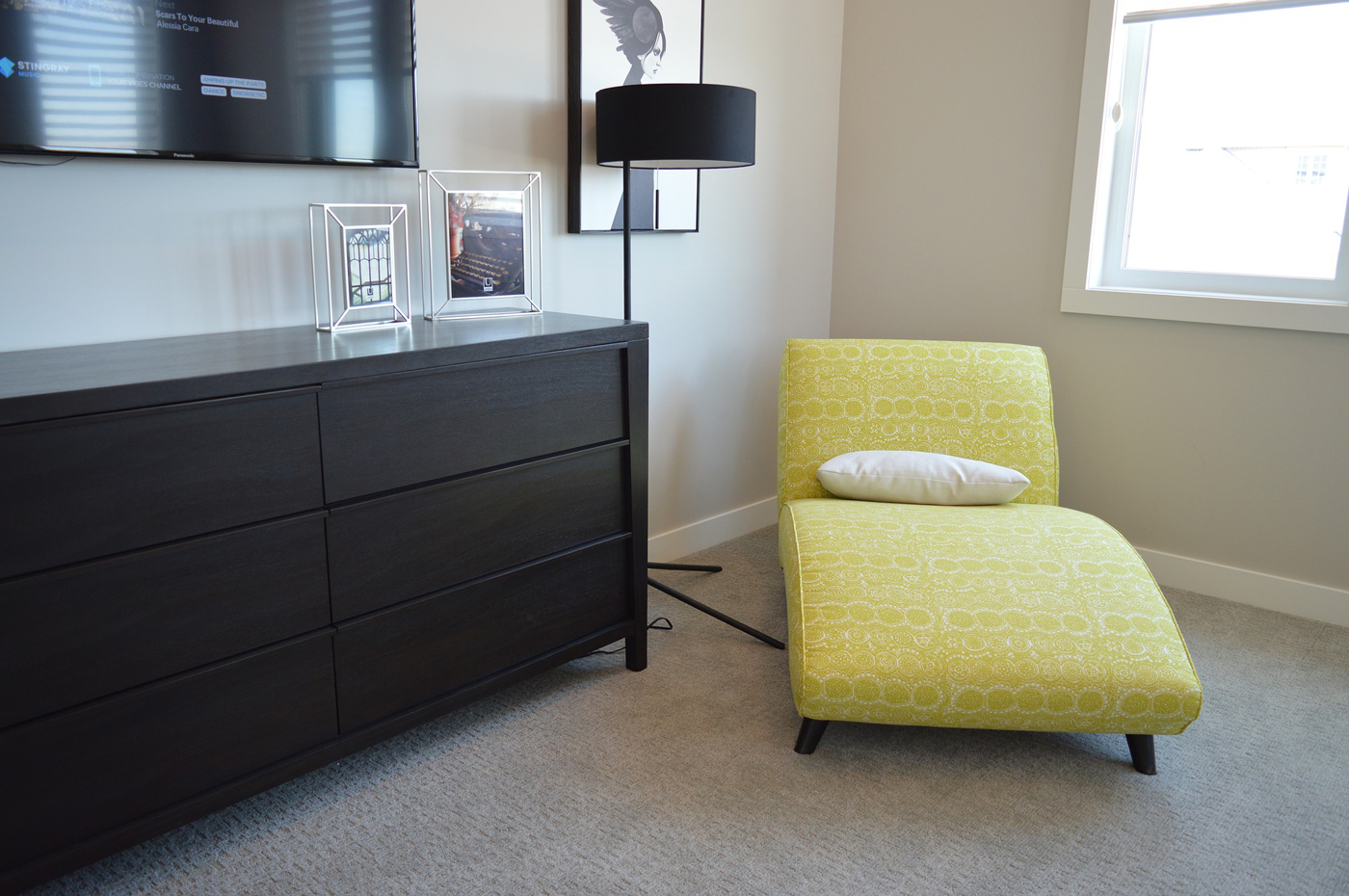Yellow Corner Chair