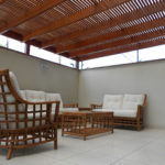 Wood Chair and Table